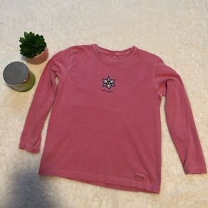 Life is Good | Flower Long Sleeve